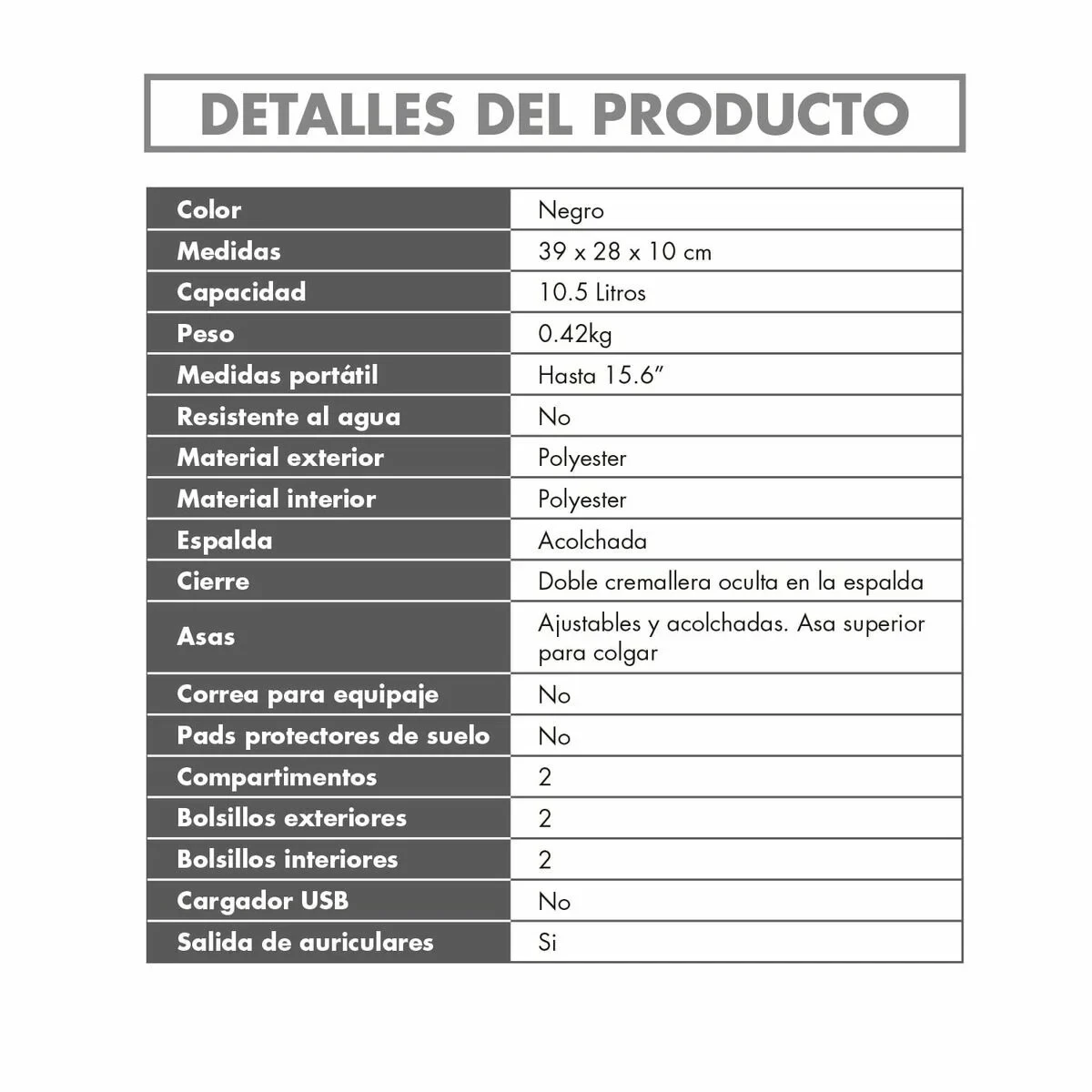 Mochila para Portátil Silver Electronics 111721540199 Azul Negro 16"