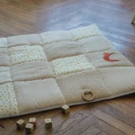 Alfombra de juego Domiva Metal Tela