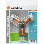Conector de manguera Gardena 18287-20 Ø 15 mm 1/2" Triple Sistema de riego