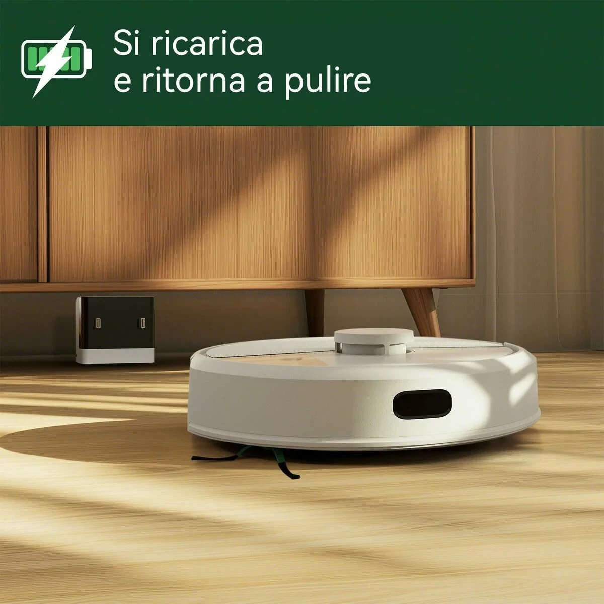 Robot Aspirador Roomba 105 COMBO WHITE