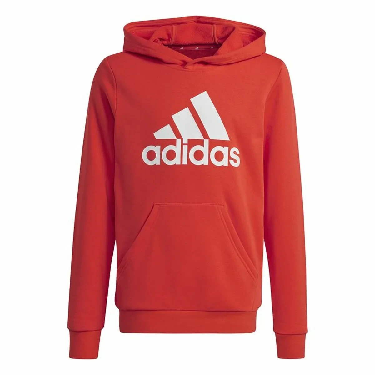 Sudadera con Capucha Niño Adidas Big Logo Essentials Rojo