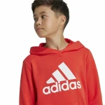Sudadera con Capucha Niño Adidas Big Logo Essentials Rojo