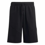 Pantalón Corto Deportivo Adidas U Fi Logo Sh Negro
