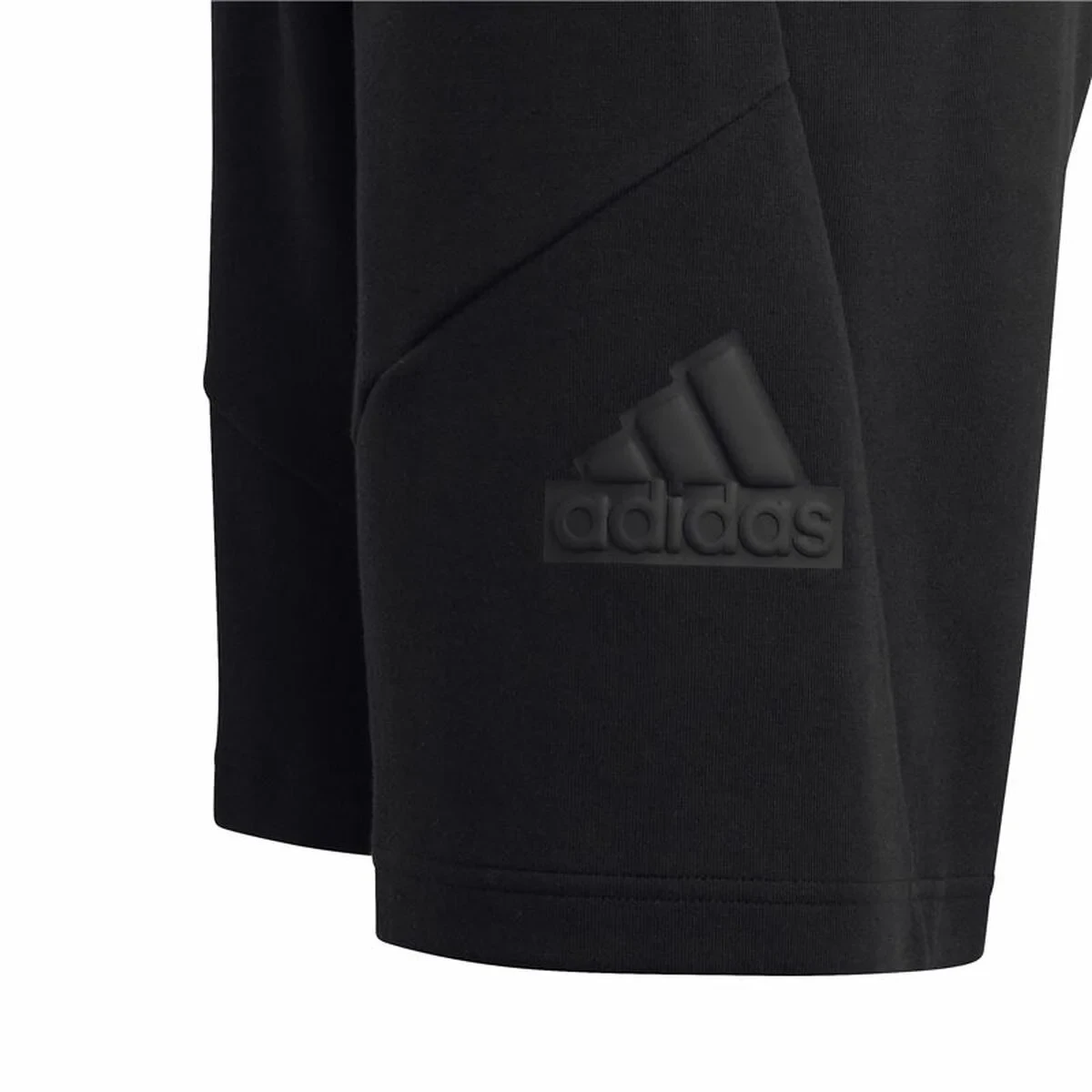 Pantalón Corto Deportivo Adidas U Fi Logo Sh Negro