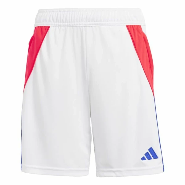 Pantalón Corto Deportivo Adidas Tiro24 Blanco