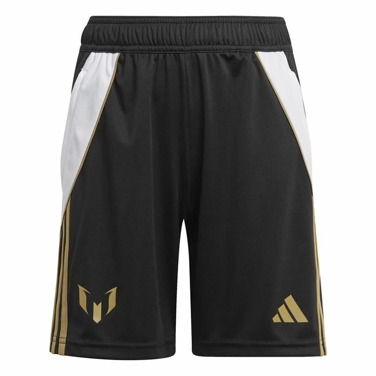 Pantalón Corto Deportivo Adidas Messi Training Short Negro