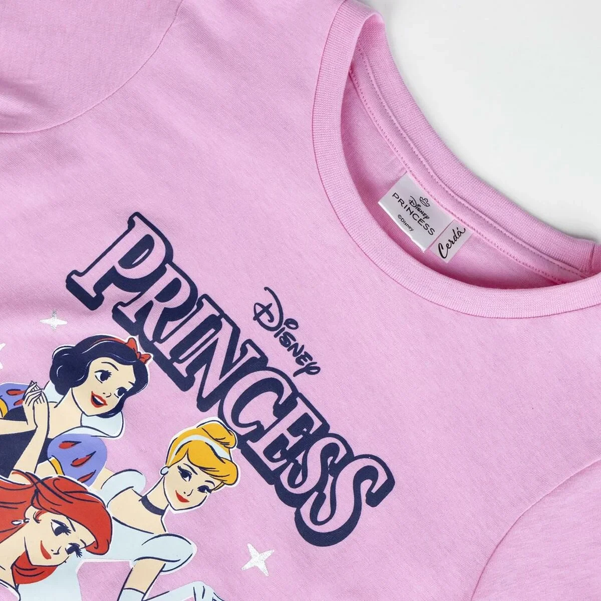 Pijama Infantil Disney Princess Rosa