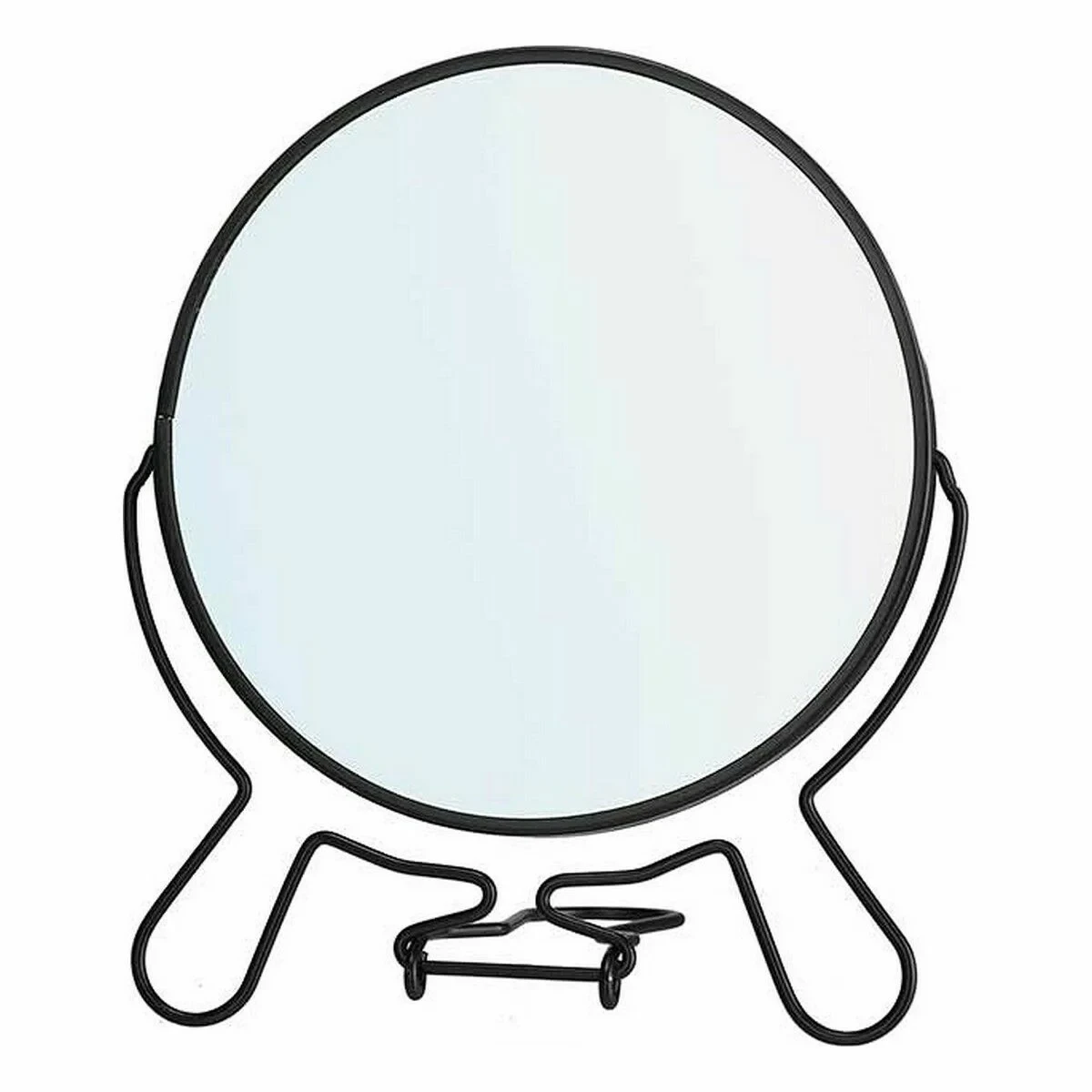 Espejo de Aumento Berilo Negro Hierro 15,5 x 18 x 1,5 cm 15,5 x 1,5 x 18 cm (12 Unidades)