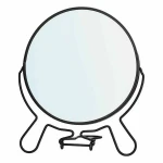 Espejo de Aumento Berilo Negro Hierro 15,5 x 18 x 1,5 cm 15,5 x 1,5 x 18 cm (12 Unidades)