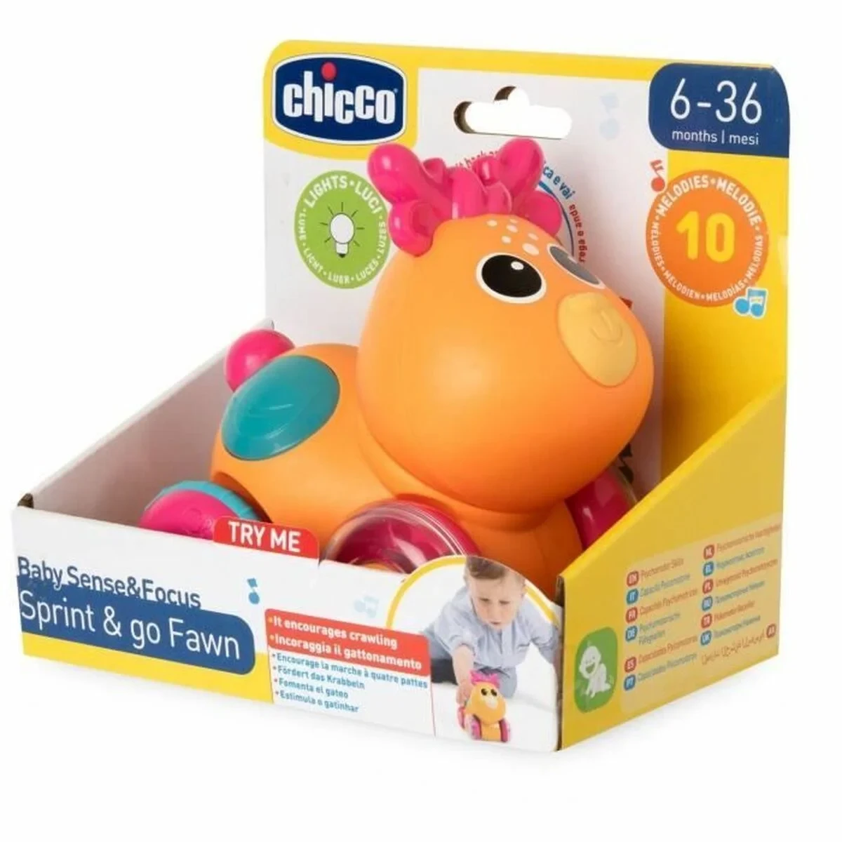 Peluche Chicco Multicolor