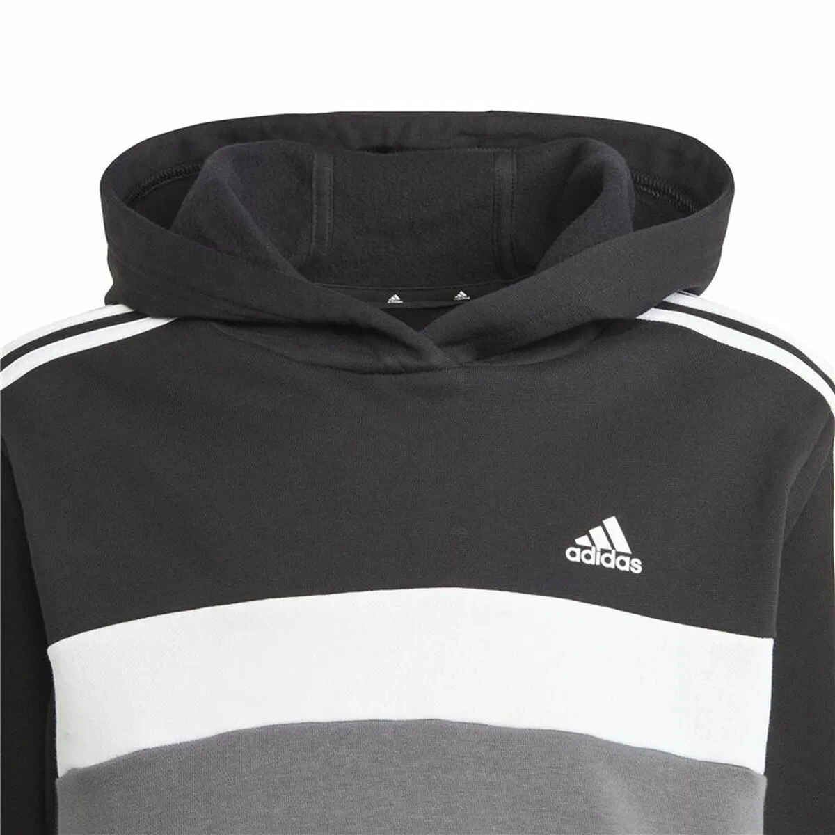 Chándal Mujer Adidas Tiberio 3- Stripes Colorblock Negro Gris
