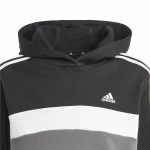 Chándal Mujer Adidas Tiberio 3- Stripes Colorblock Negro Gris