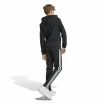 Chándal Mujer Adidas Tiberio 3-Stripes Colorblock Fleece Negro Rojo