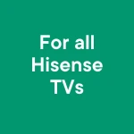 Mando a Distancia Universal para Hisense One For All Negro