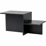 Mesa de Centro Harmony Negro 80 x 40 x 40 cm
