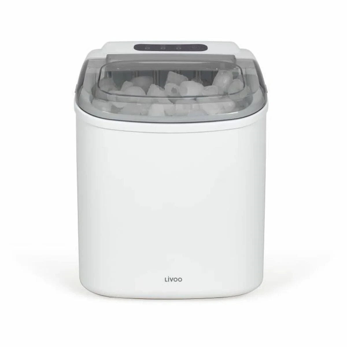 Máquina de Hacer Hielo Livoo DOM484 Blanco 150 W 1,2 L