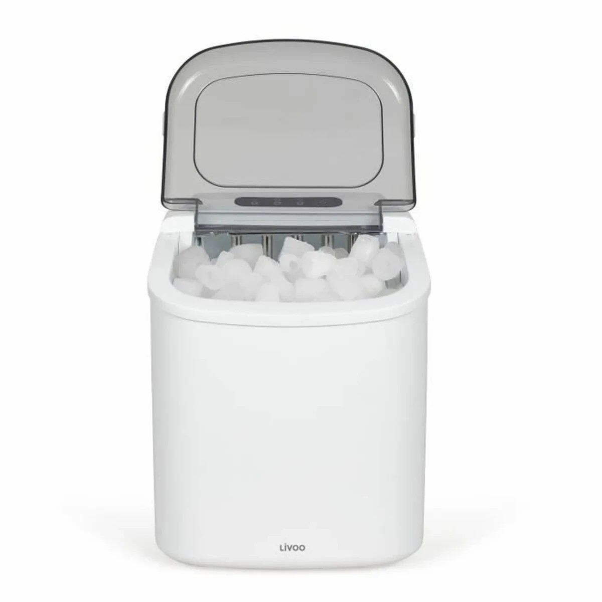 Máquina de Hacer Hielo Livoo DOM484 Blanco 150 W 1,2 L