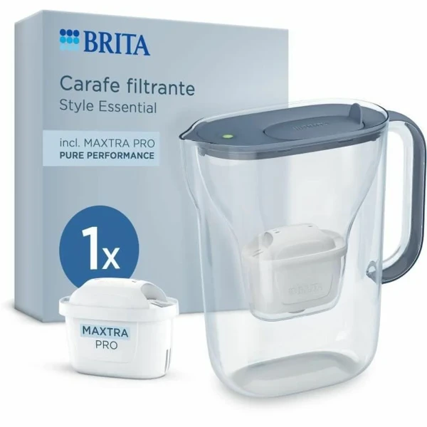 Jarra Filtrante Brita Style Essential Gris Transparente 2,4 L