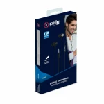 Auriculares con Micrófono Celly UP500BK Negro