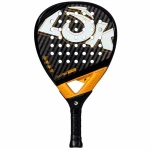 Pala de Pádel Lok Sports Carb-On Hype Negro Naranja