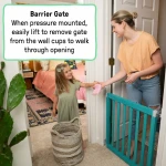 Barrera de seguridad Ingenuity Marrón 76-91 cm