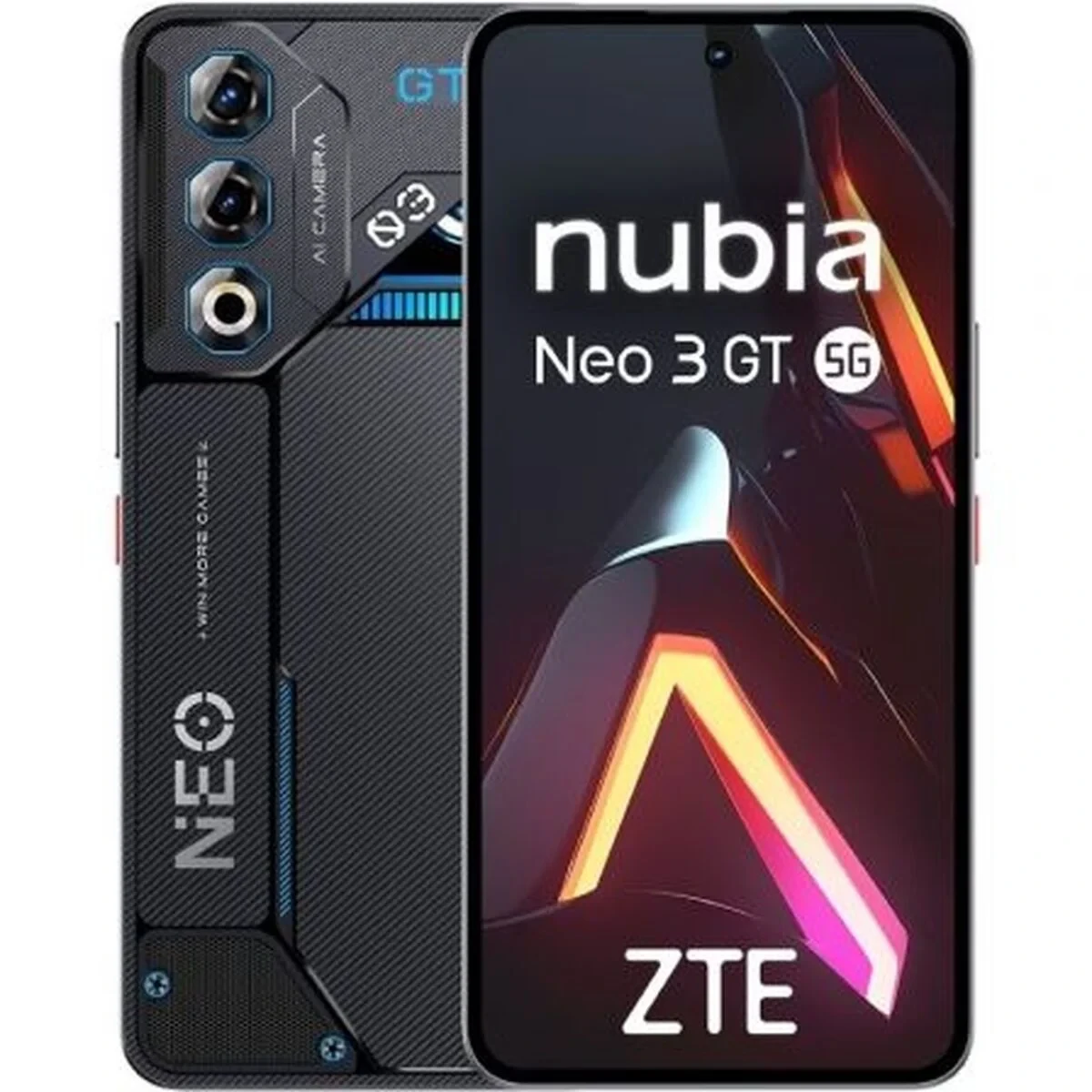 Smartphone ZTE Nubia Neo 3 GT Octa Core 12 GB RAM 256 GB Negro 6,8"