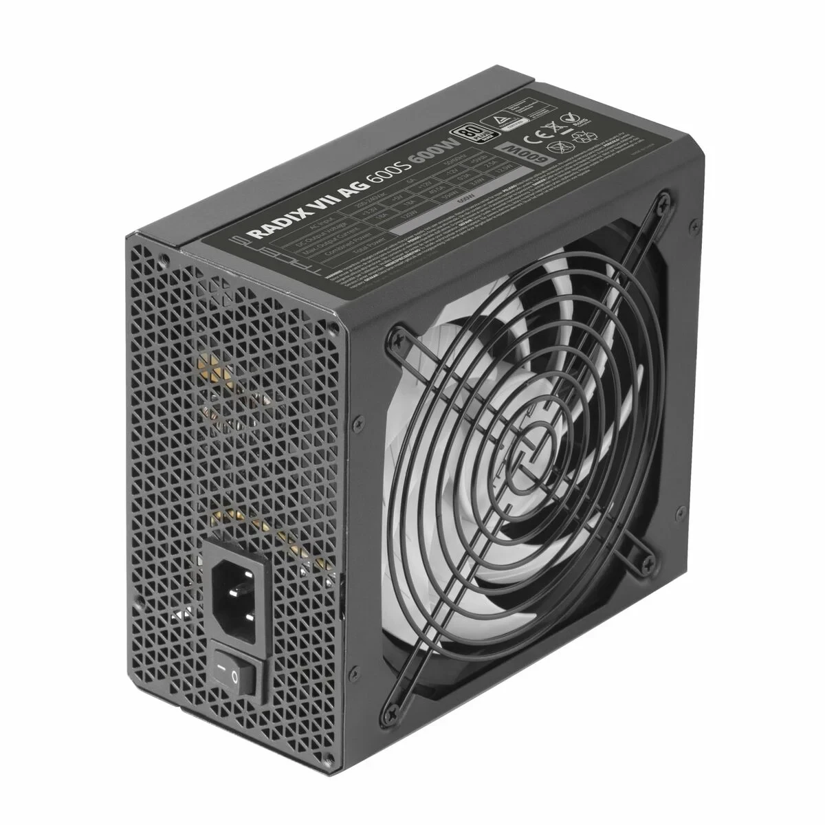 Fuente de Alimentación Tacens 1RVIIAG600S 600 W ATX