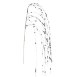 Rama Krist+ Plateado Bayas 100 x 3 x 5 cm (24 Unidades)