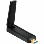 Adaptador de Red MSI AXE5400 Negro