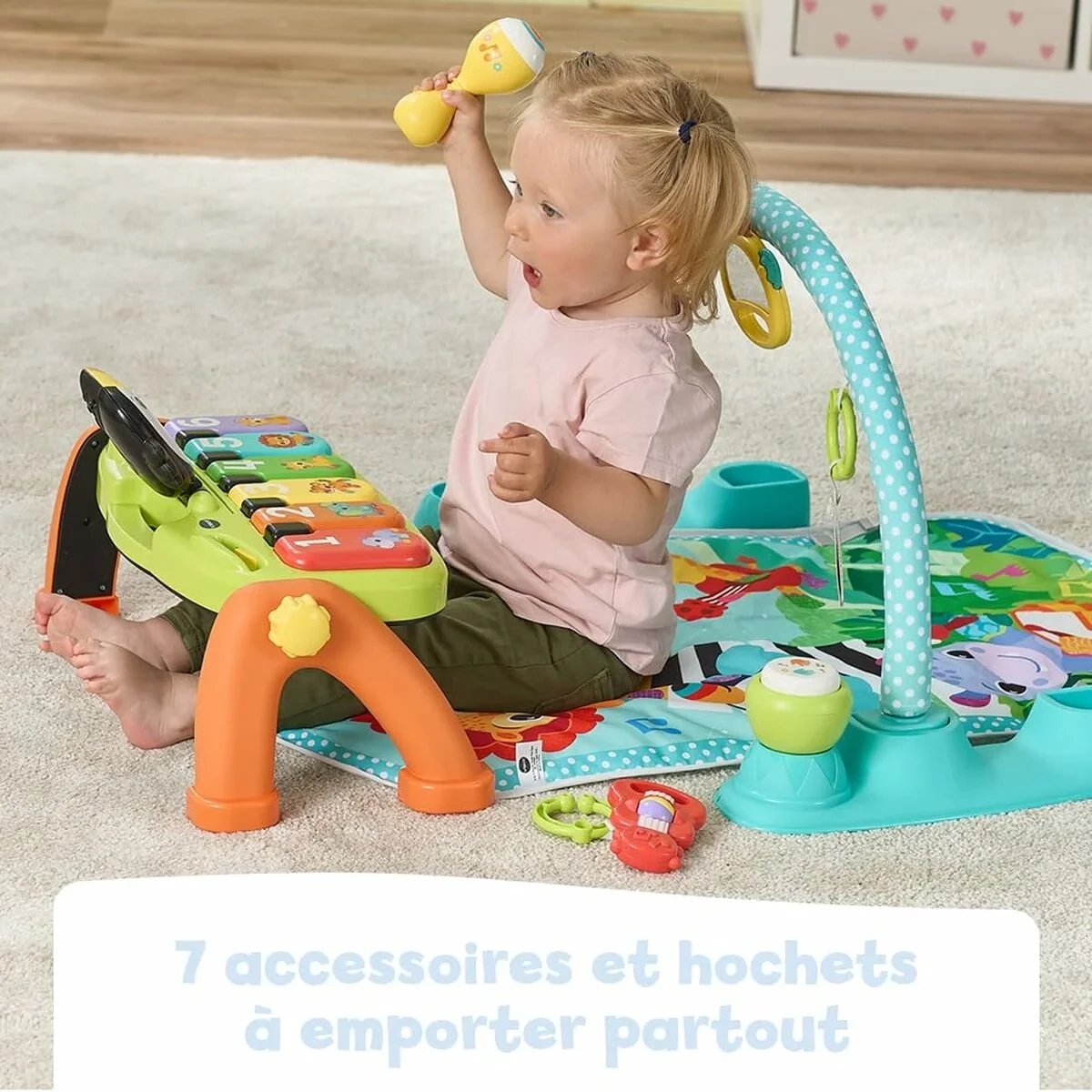Alfombra de juego Vtech Baby Tap Tap Cartón Plástico Piano
