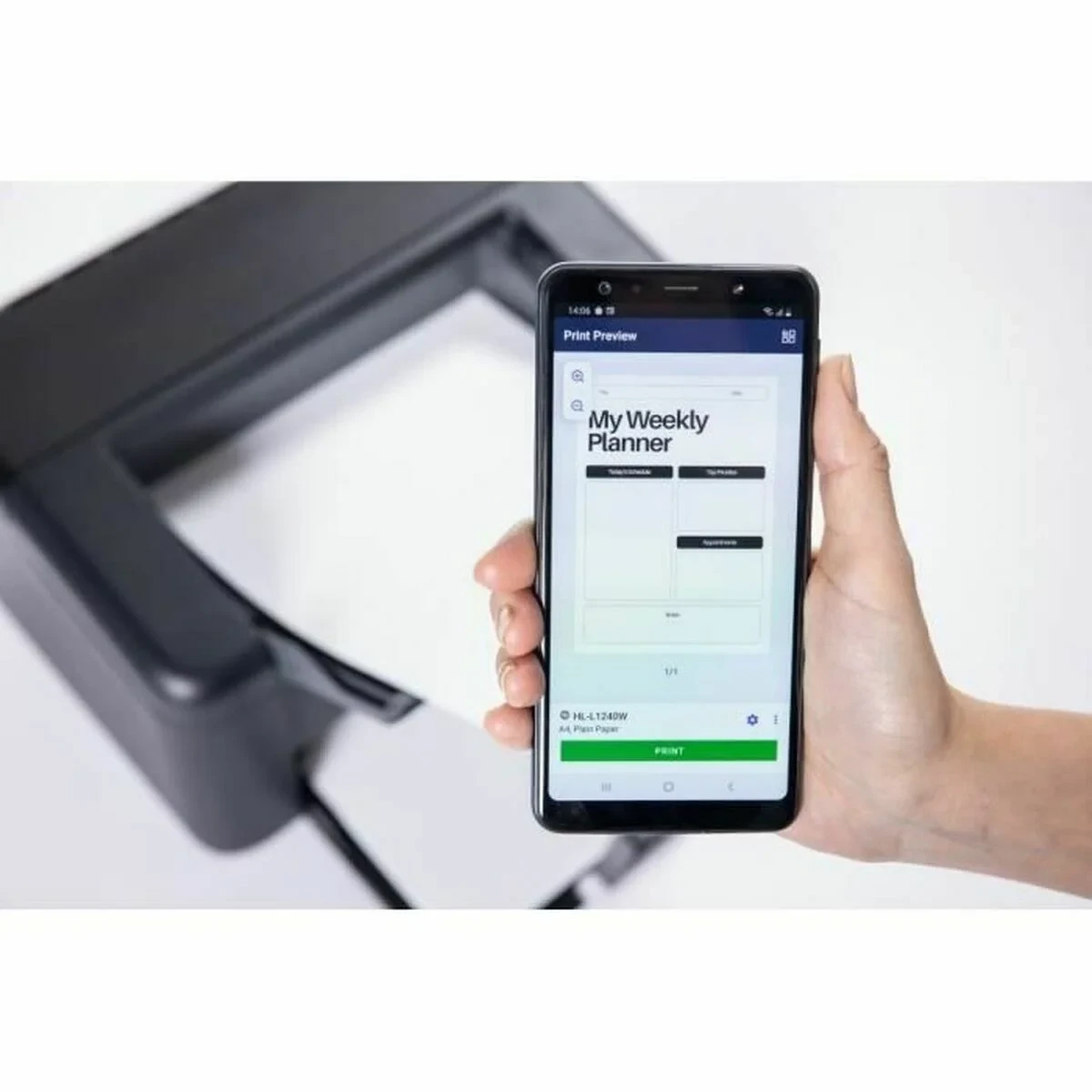 Impresora Láser Brother HLL1240WRE1