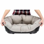 Cama para Perro Ferplast Gris 73 x 55 x 27 cm