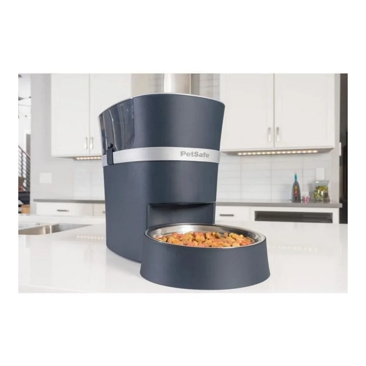 Comedero automático PetSafe Negro Acero Inoxidable
