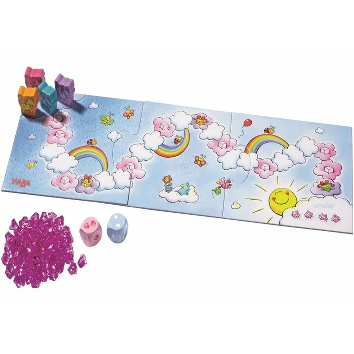 Juego de Mesa HABA Unicorns in the clouds