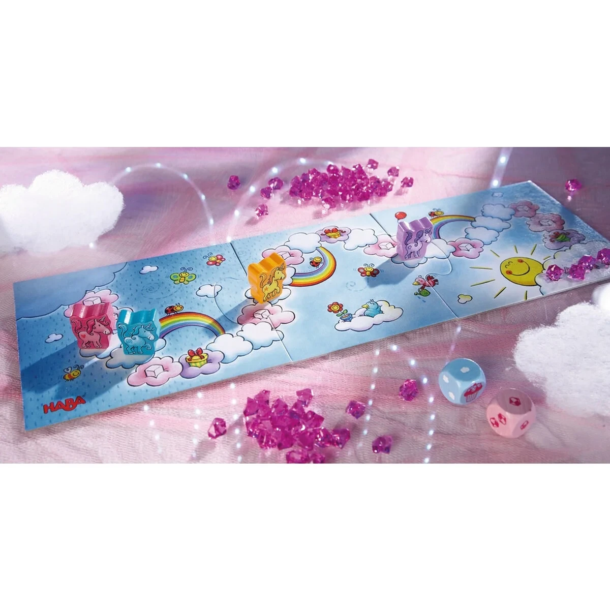 Juego de Mesa HABA Unicorns in the clouds