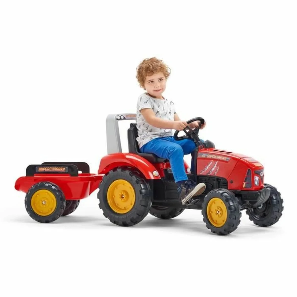 Tractor a Pedales Falk Supercharger 2020AB Rojo