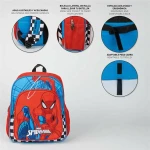 Mochila Escolar Spider-Man Rojo 31 x 12 x 38 cm