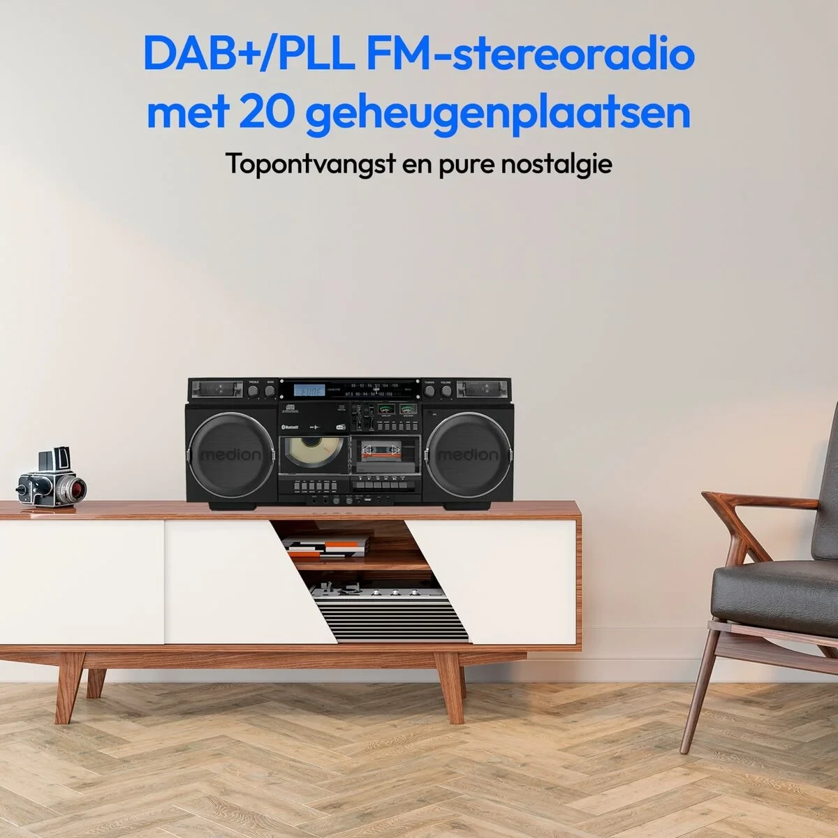 Radio Cassette Medion Vintage