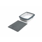 Alfombra para Arenero de Gatos Trixie Antracita PVC 37 × 45 cm