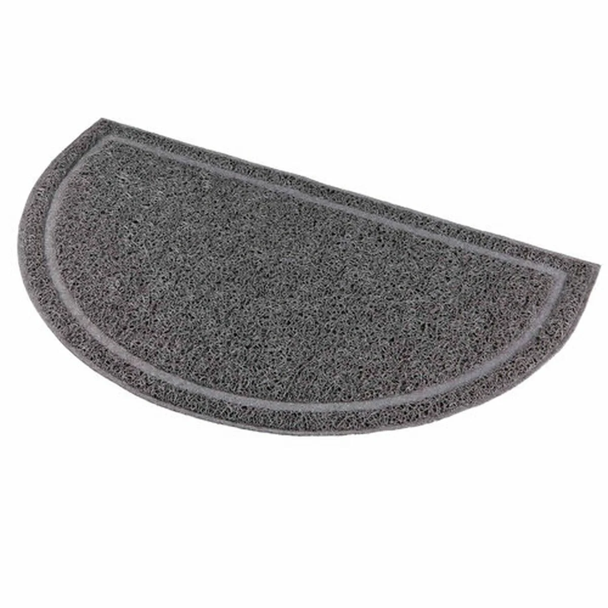 Alfombra para Arenero de Gatos Trixie Antracita PVC 59 × 35 cm