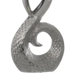 Figura Decorativa Alexandra House Living Plateado 23,5 x 9 x 38 cm