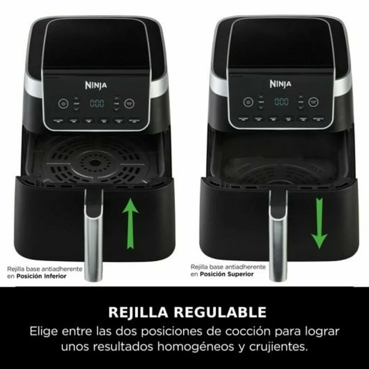 Freidora de Aire NINJA Gris 6,2 L