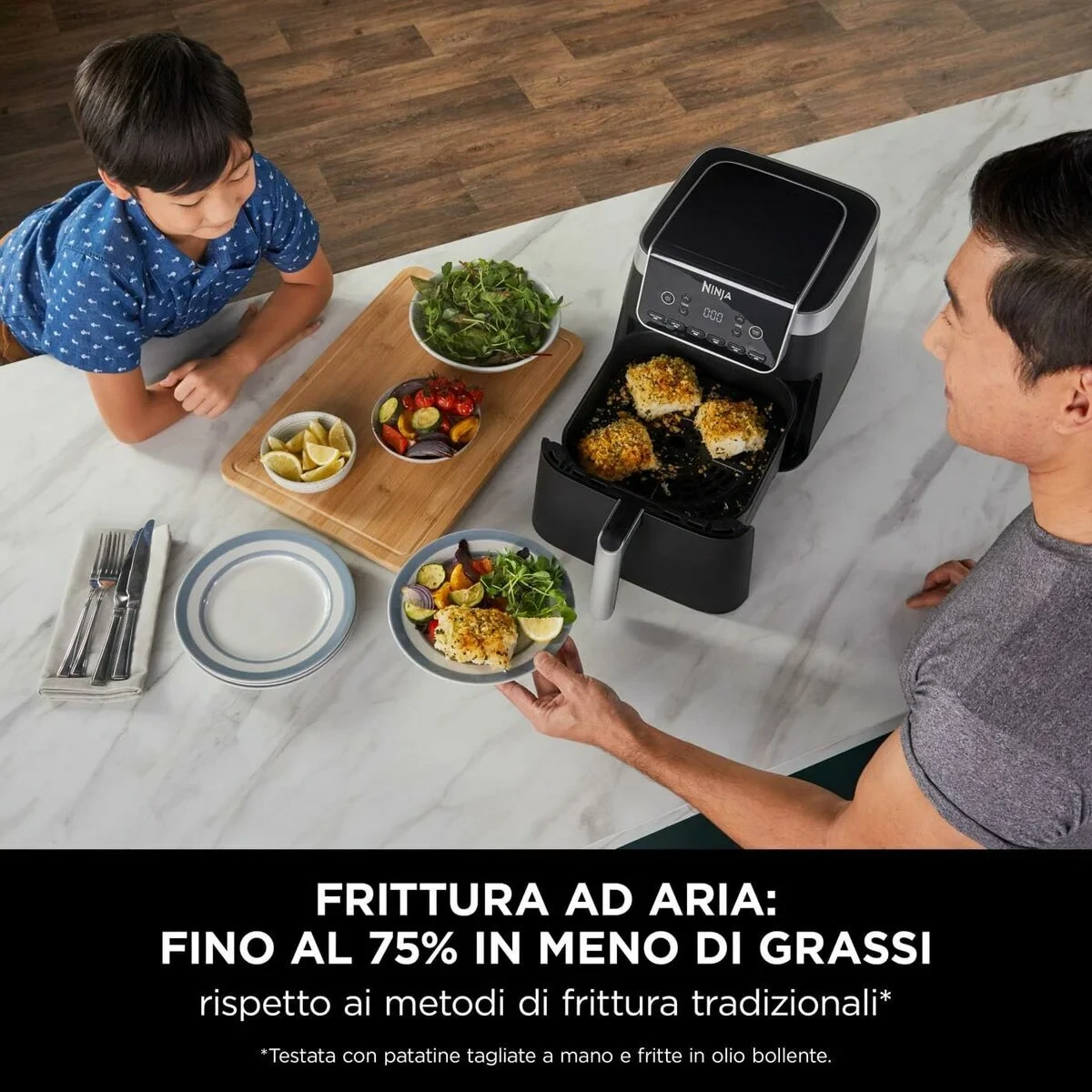 Freidora de Aire NINJA Gris 6,2 L