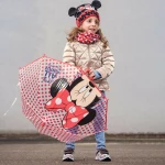 Paraguas Minnie Mouse Rojo 100 % POE (Ø 71 cm)