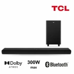 Barra de Sonido TCL Negro 300 W