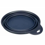 Comedero Plegable para Mascotas Trixie Travel Silicona 1 L Verde