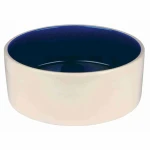 Comedero para Mascotas Trixie Azul Crema 2,3 L Cerámica
