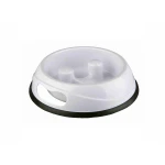 Comedero para Mascotas Trixie Slow Feed 900 ml 0,9 l Azul Verde Caucho Plástico