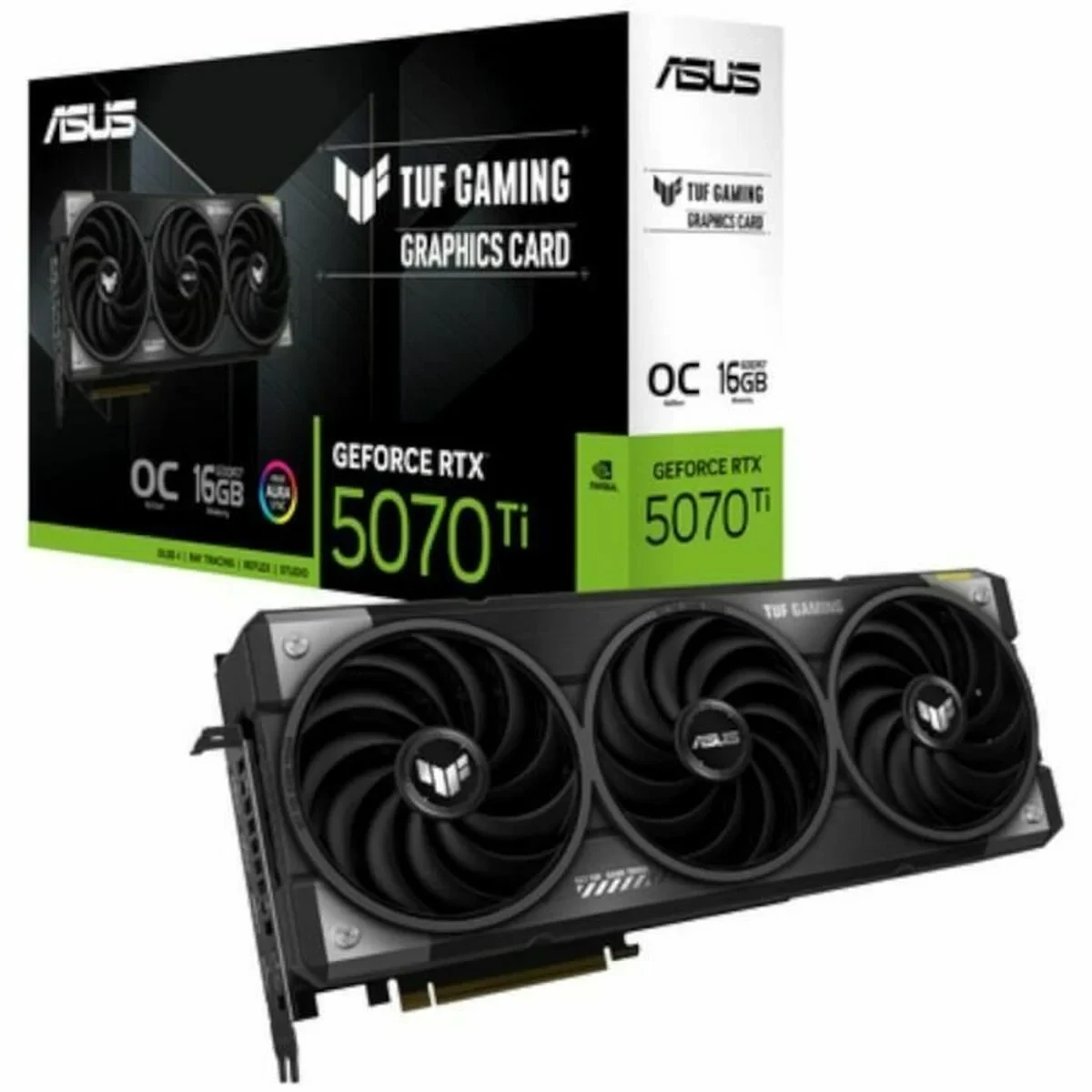 Tarjeta Gráfica Asus nvidia geforce rtx 5070 ti 16 GB GDDR6 GDDR6X