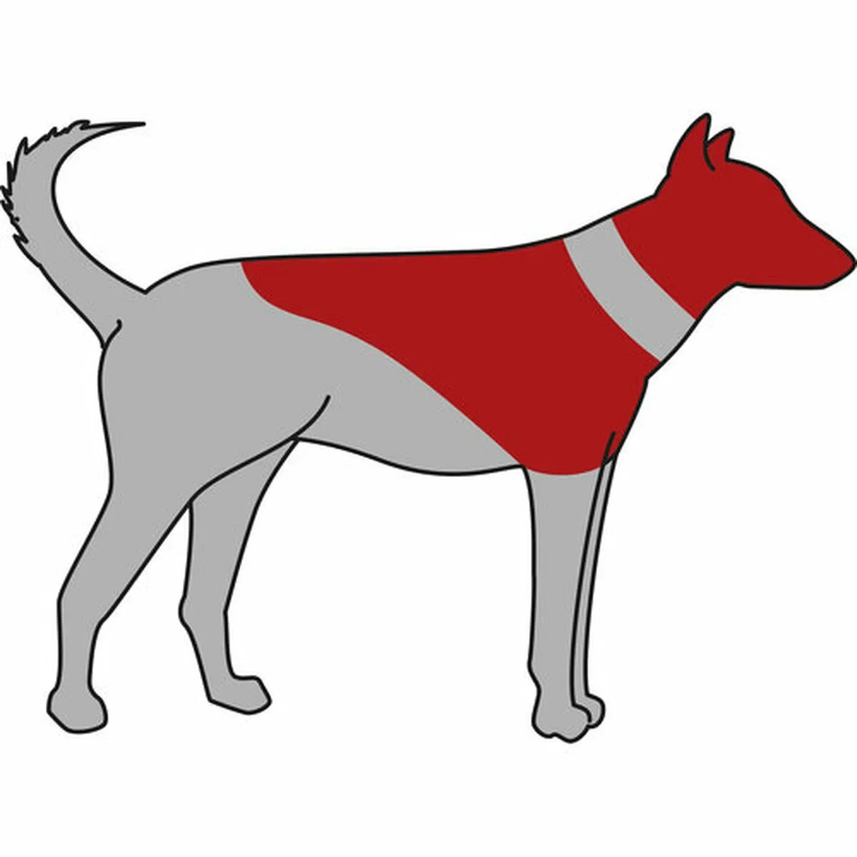 Collar protector para perro Trixie Azul Inflable (45-57 cm)